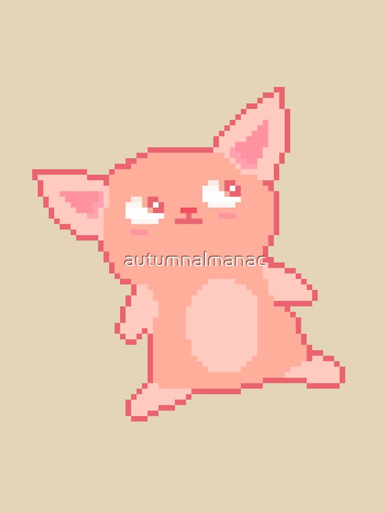 pinky cat by autumnalmanac