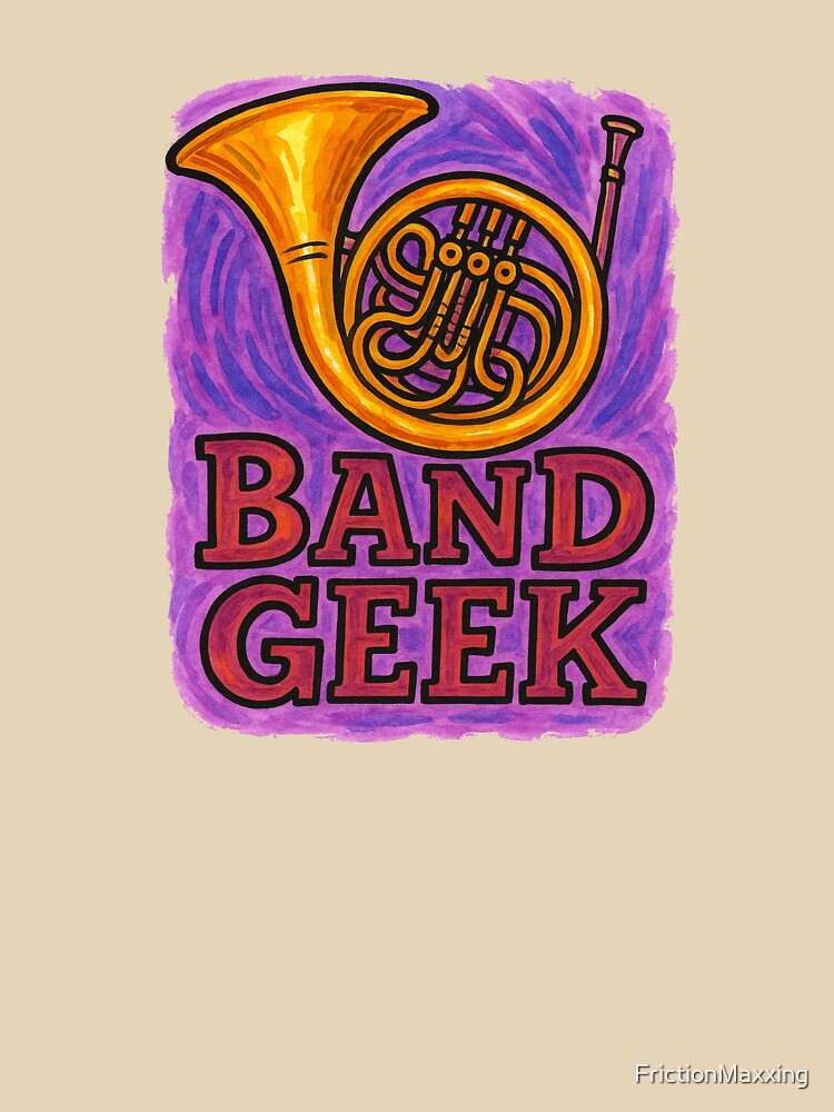 French Horn Band Geek by FrictionMaxxing