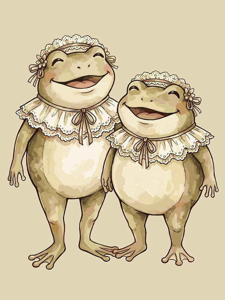 Cute Coquette: Frilly Froggy Friends by bapupa