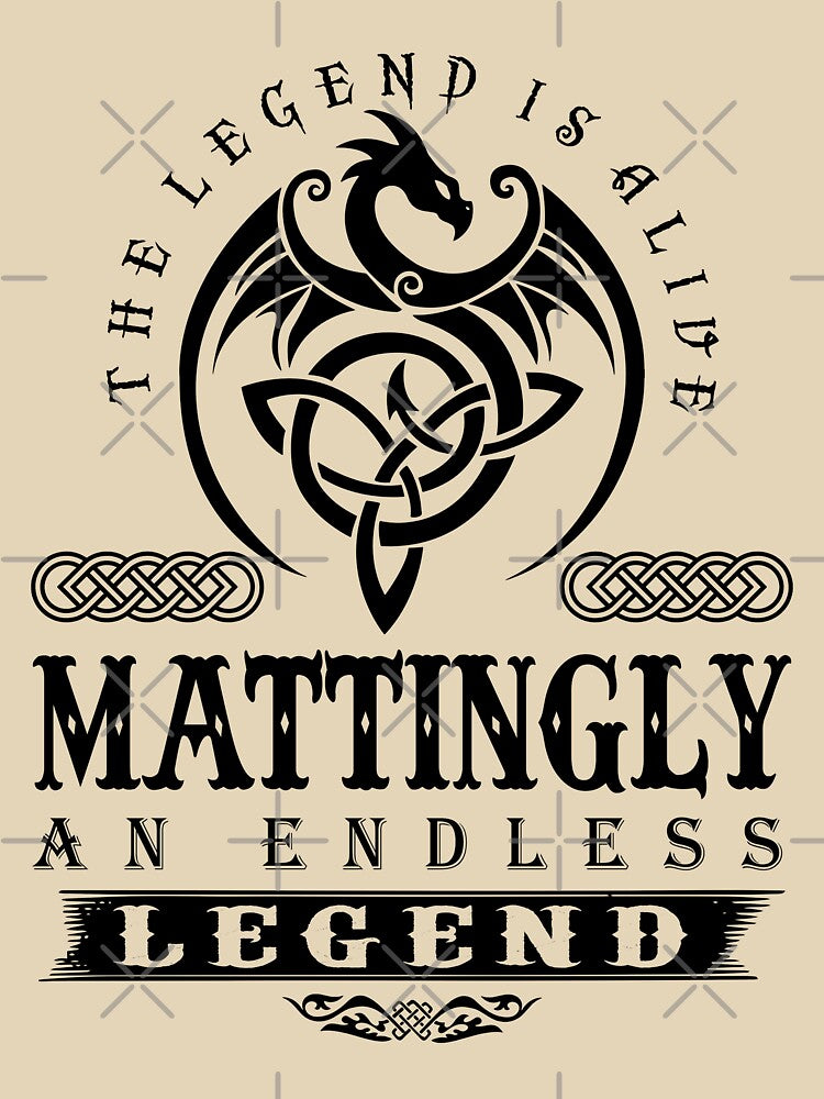 Mattingly An Endless Legend, Classic Guys Unisex, Fun, Trending by JudeSTORE1