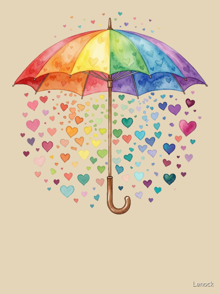 Rainbow umbrella by Lenock