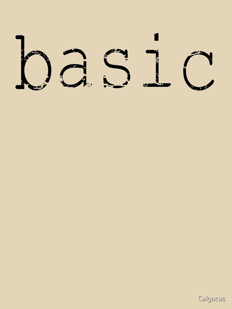 BASIC by Calgacus