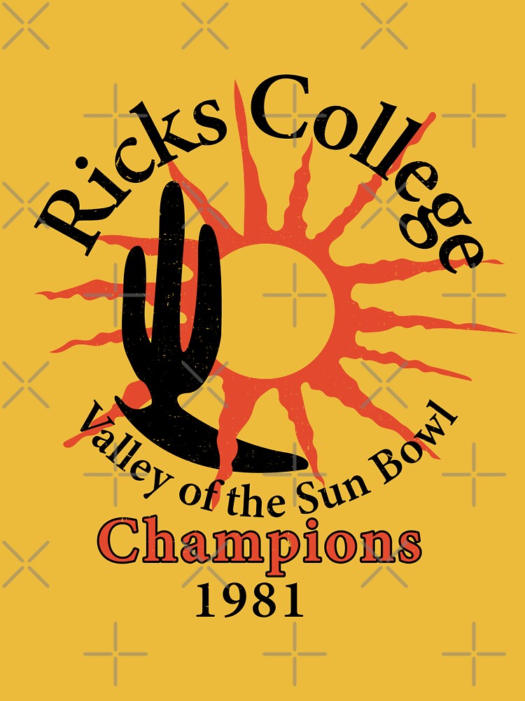 Rick's College - Valley of the Sun Bowl Champions 1981 by Primotees