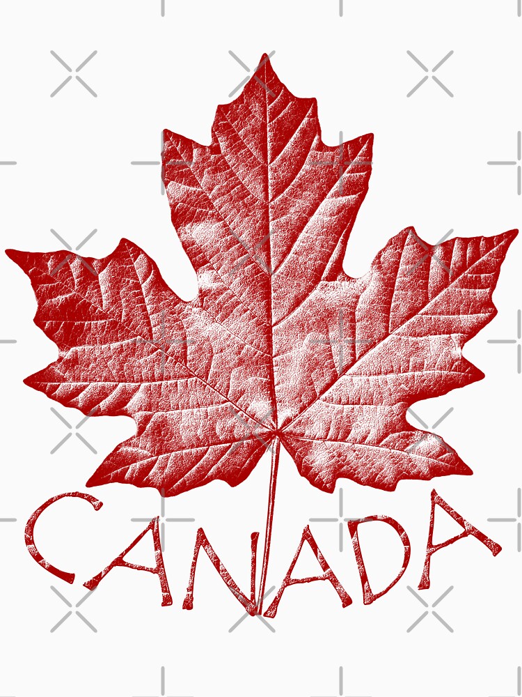 Canada Vintage Souvenir Maple Leaf Gifts by ArtistKimHunter