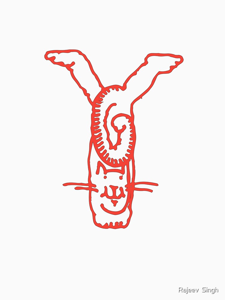 Cat Initial Monogram Y by Rajeev  Singh