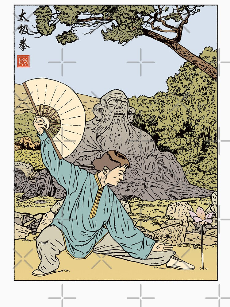 Tai Chi Fan by erickoo