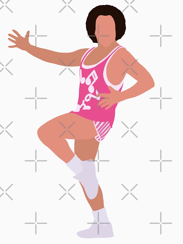 Richard Simmons pink by Dagmar Designs