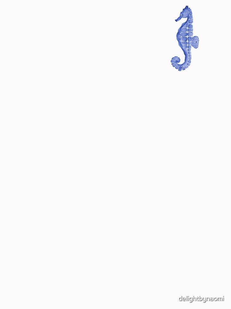 Seahorse - Navy by delightbynaomi