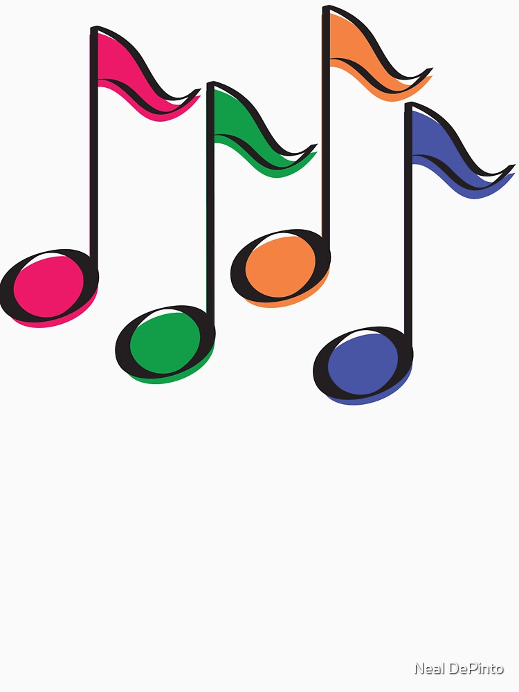 Musical notes by Neal DePinto