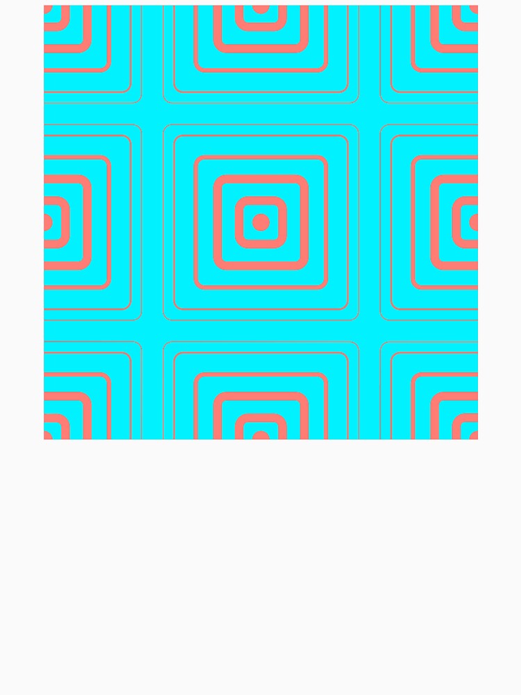 Nia Itto Gallery - Square blue 2 - by NIA ITTO GALLERY
