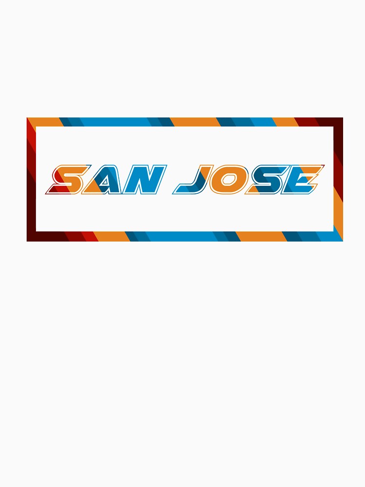 San Jose T-Shirt for Men and Women by AllStarMerch