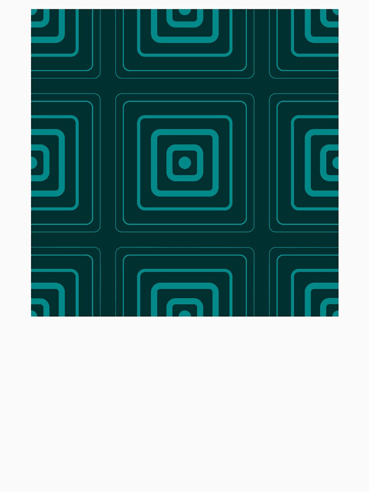 Nia Itto Gallery - Square blue 3 - by NIA ITTO GALLERY