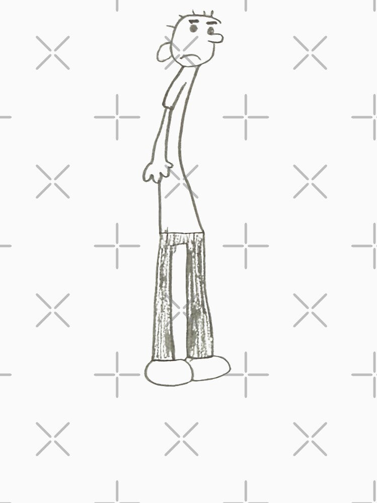 skinny but tall guy by MyOldSketchbook
