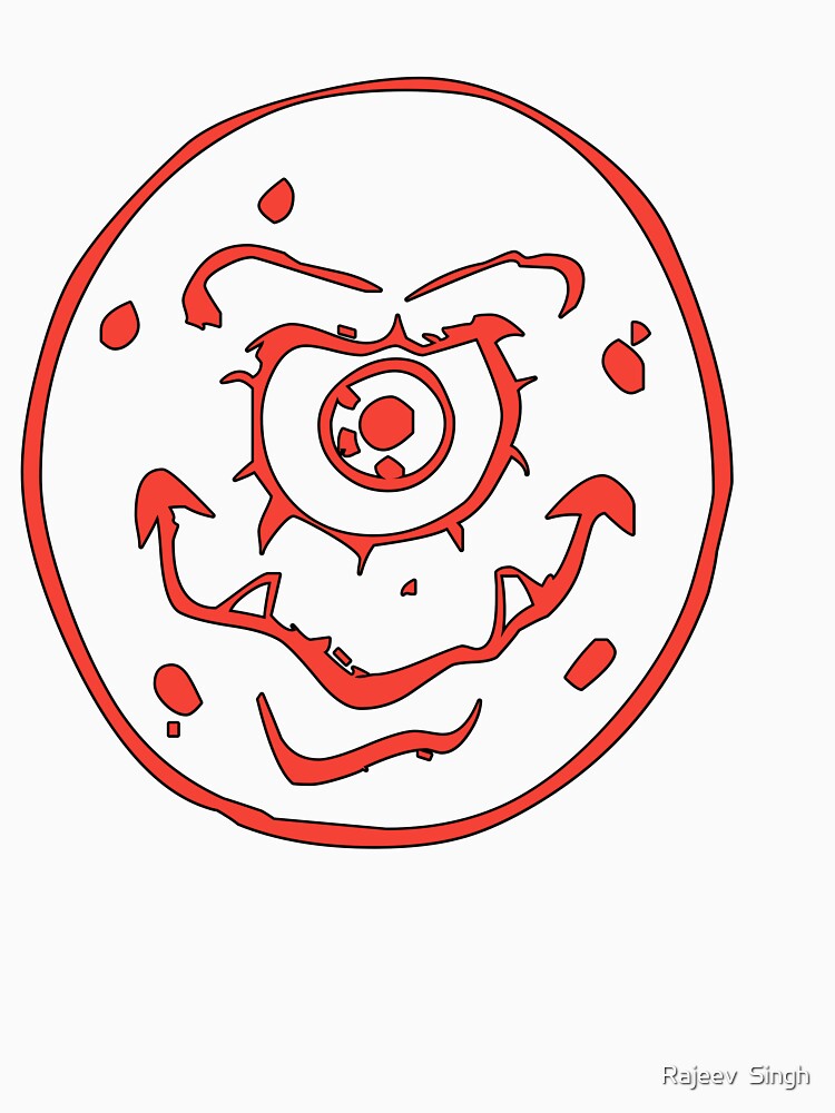 Scary Initial Monogram O by Rajeev  Singh