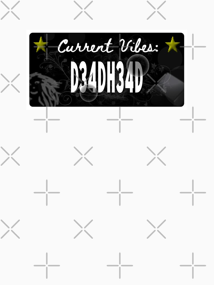 D34DH34D Fake License Plate by (mental)breakcore