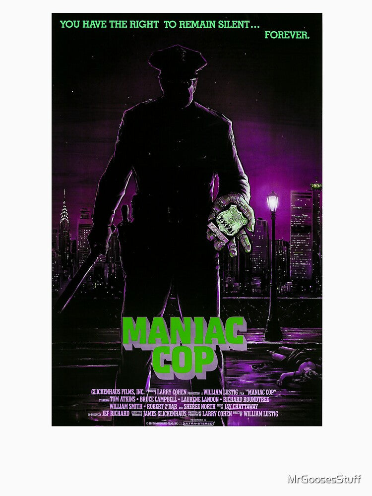 Mr. Goose - Retro Cinema - Maniac Cop by MrGoosesStuff