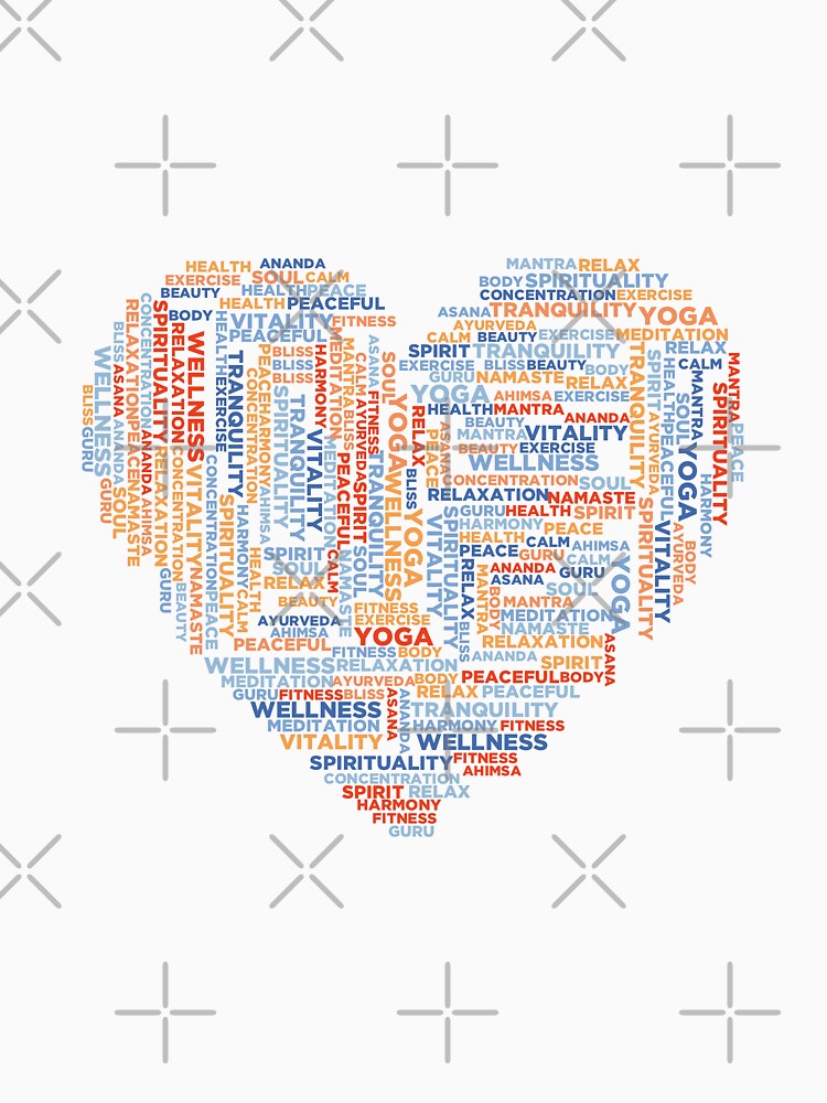 Super Fit Yoga and Life Heart by OmniDeals