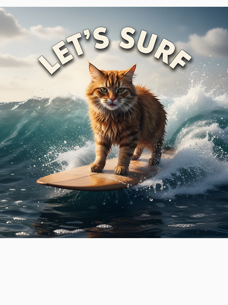 Surfing cat by UrbanView