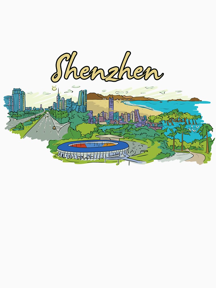 Shenzhen China - Beautiful Places Around The World by Ding-One