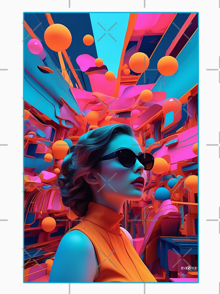 Pop art Future canvas by Inished Productions