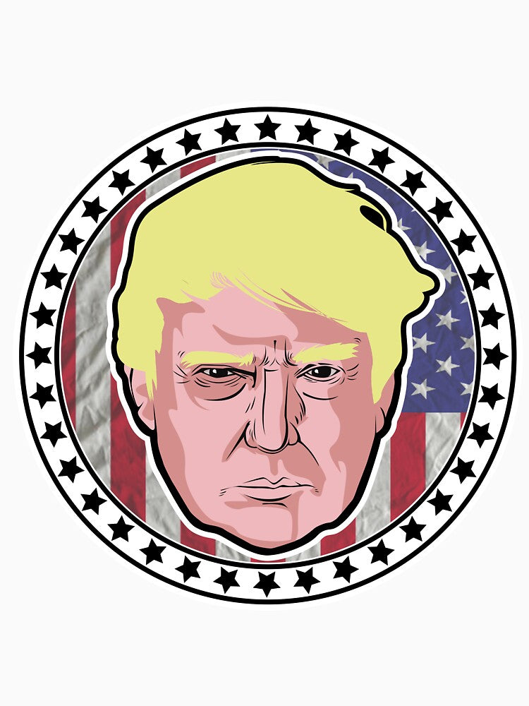 Donald Trump Face T-Shirt | President Trump USA Tee by AllStarMerch