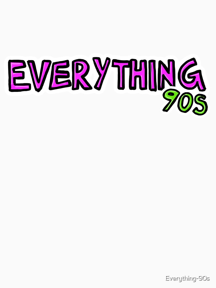 Everything 90s Podcast Title Logo by Everything-90s