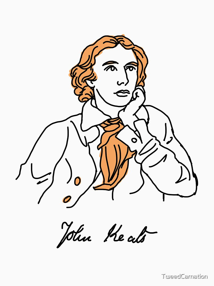 John Keats stencil by TweedCarnation