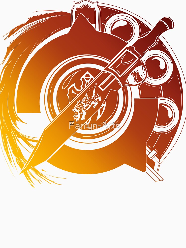 FFXIV Gunbreaker Job Symbol [FF Style] by Farryn-Arts