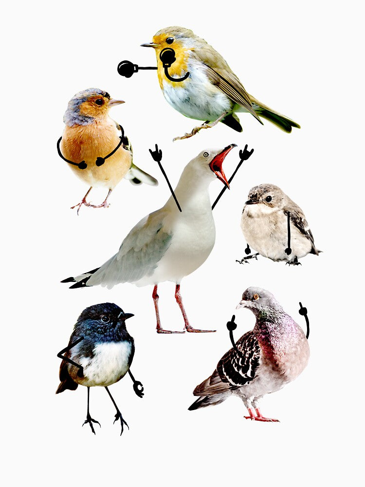 Birds With Arms by gintron
