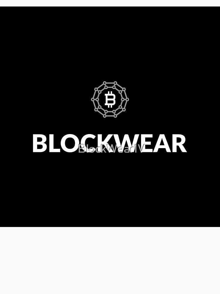 BlockWear Official Logo – Blockchain Streetwear Edition by BlockWearIV