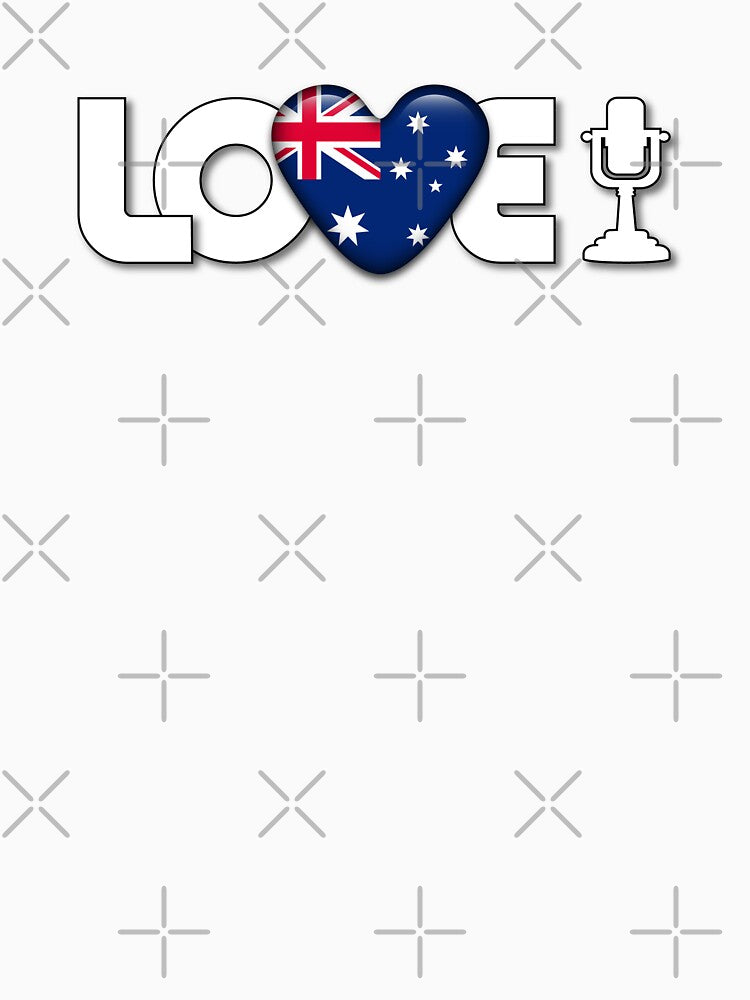 Love Australia - Eurovision Song Contest by Vision-Tees
