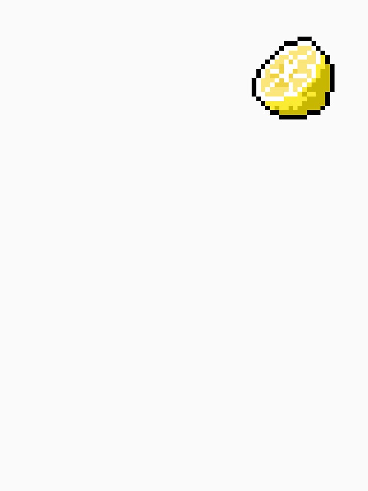 Pixel Lemon Slice - pixel food art by LittleFoodShop