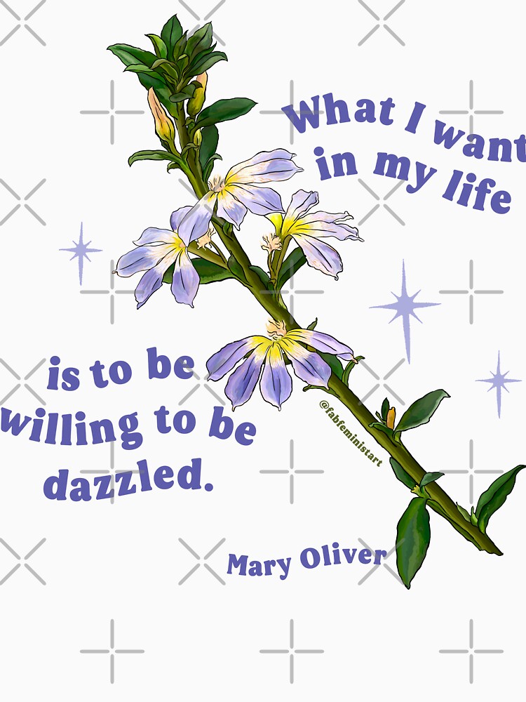 What I want in my life is to be willing to be dazzled by fabfeminist
