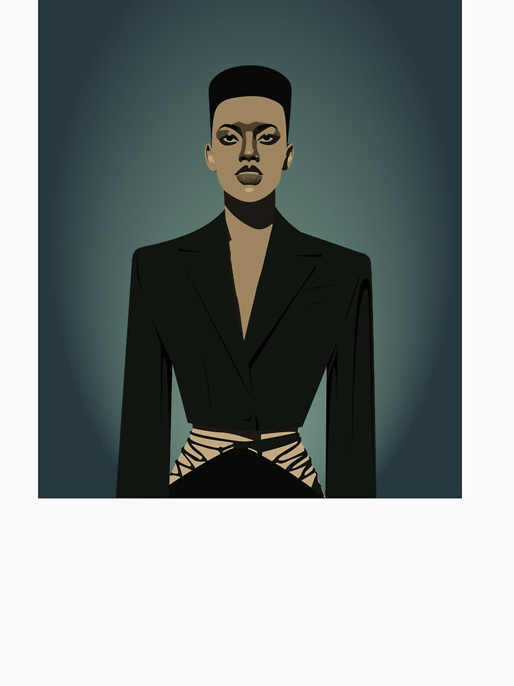 Elegant Woman Illustration by Dadaschism