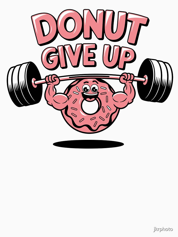 DONUT GIVE UP by jkrphoto