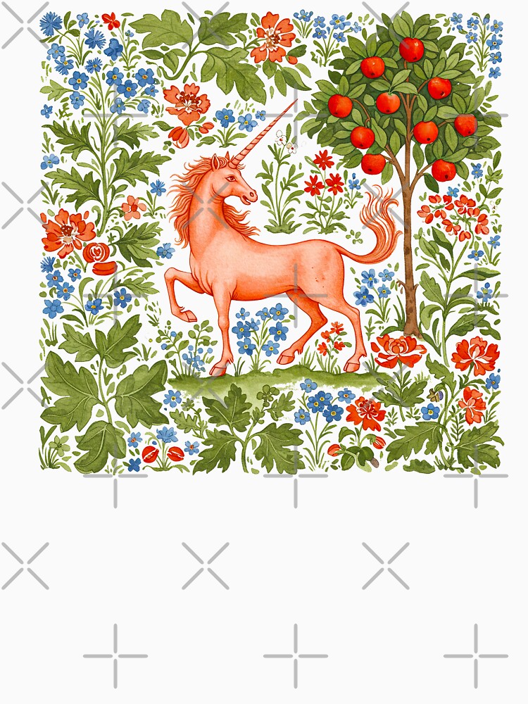 Medieval Unicorn Tapestry by TeeARTHY