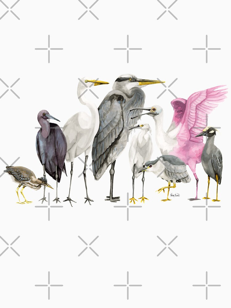Florida Wading Birds by VivianRosalee