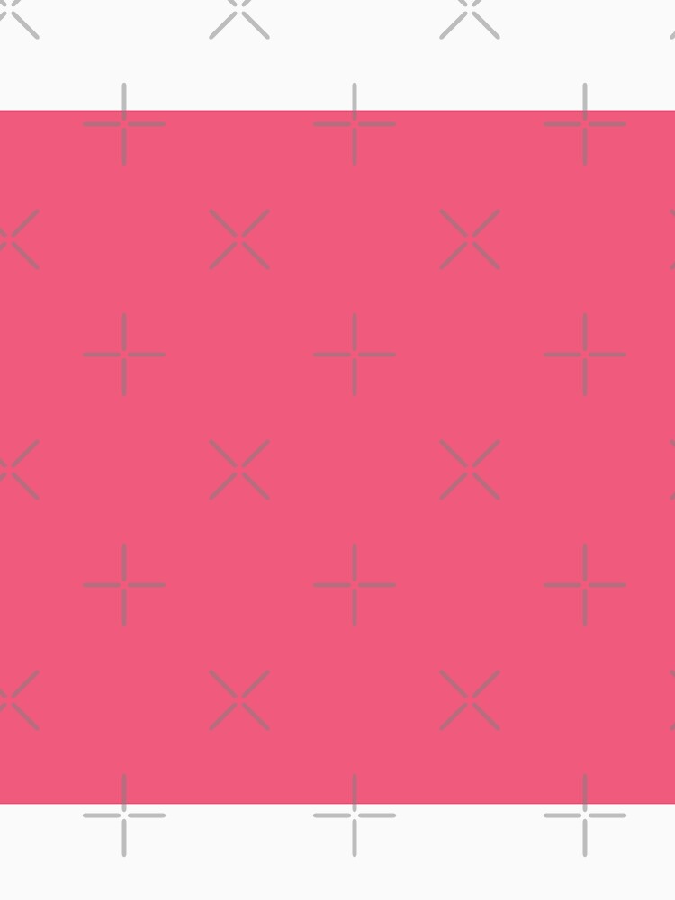 Plain Solid Color Pink Magenta French Rose Pink (M80 Y30) by mimihuang creations