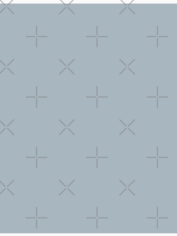 Plain Solid Color Chic Gray Pastel Blue Gray Neutral Blue Grey by mimihuang creations