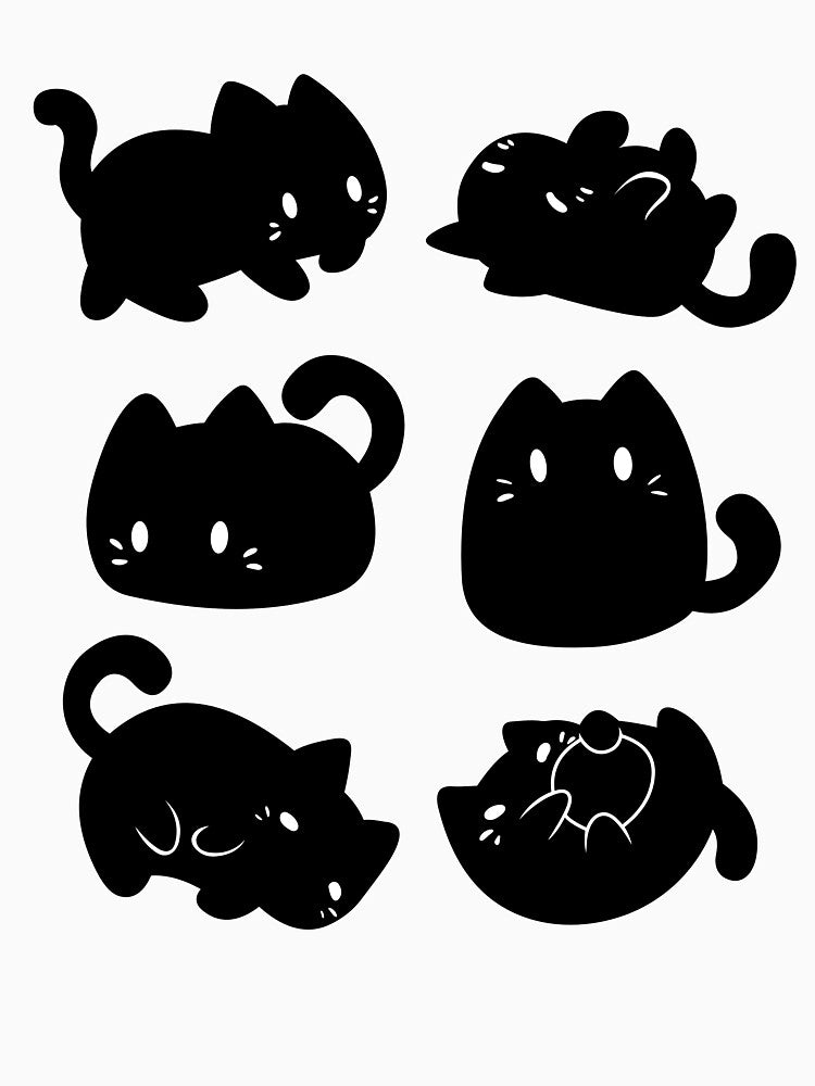 Cute Black Cats by ThePurrfectPaws