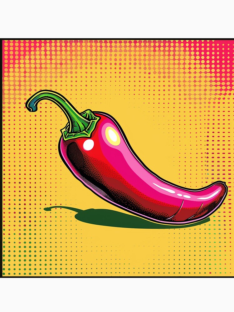 Chilli Pop Art 3 by AstroRisq