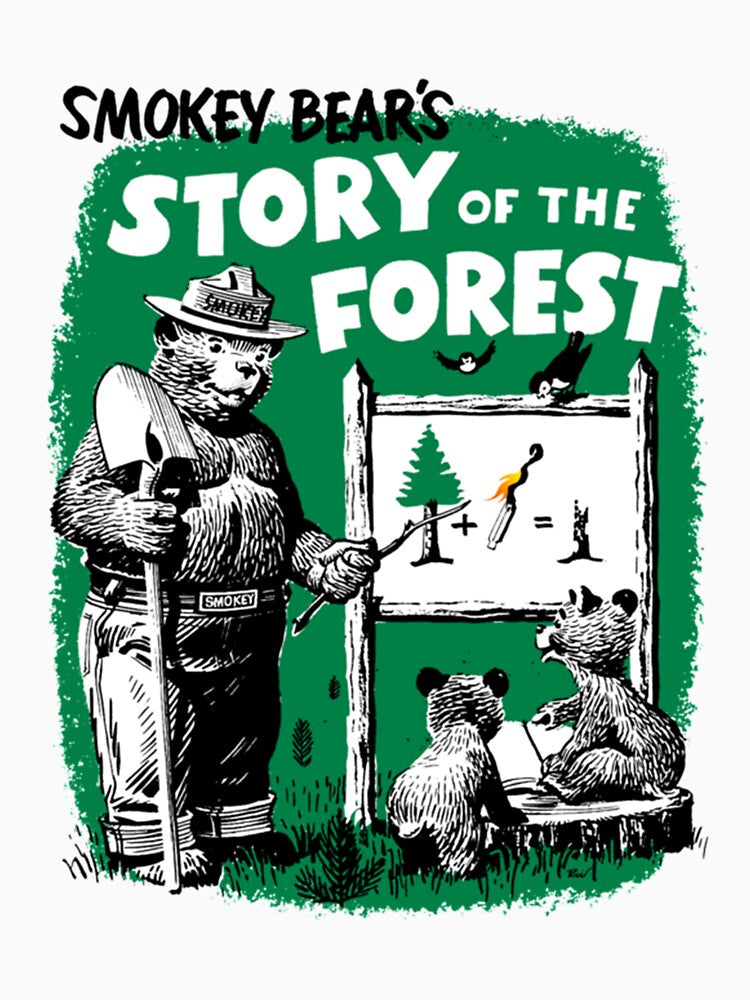 Smokey Bear_s Story Of The Forest by theresaklorie