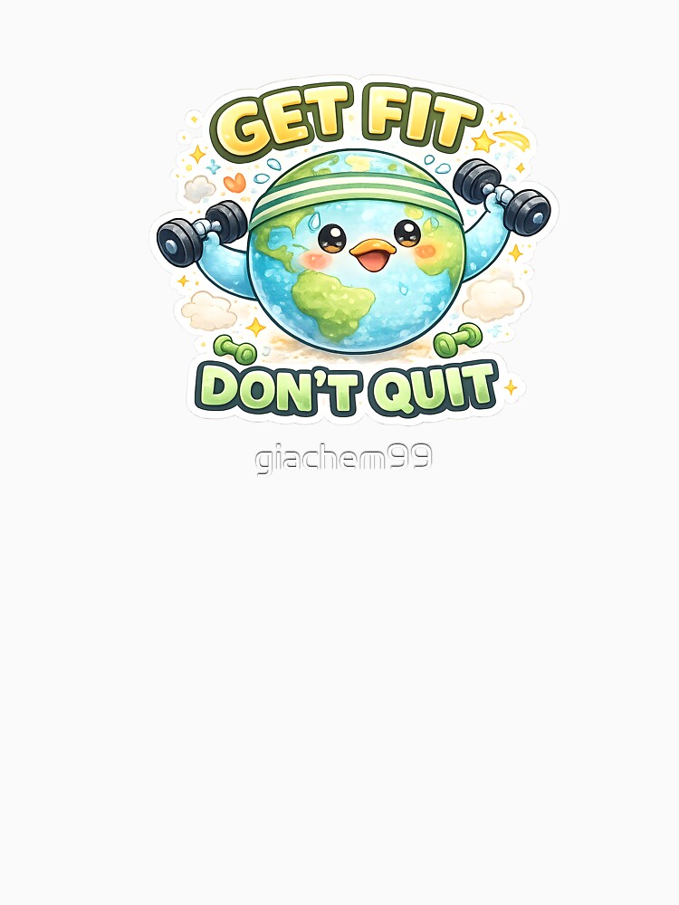 Sweet Fitness Earth Get Fit Design by giachem99