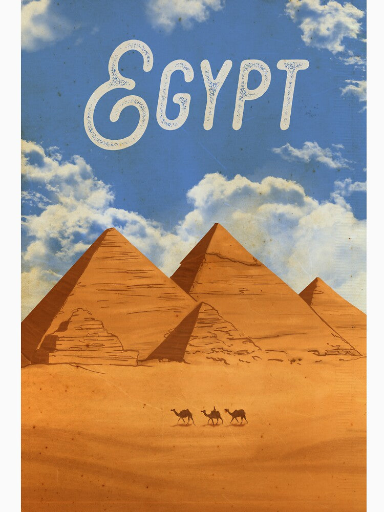 Egypt Travel Art by lynxcollection
