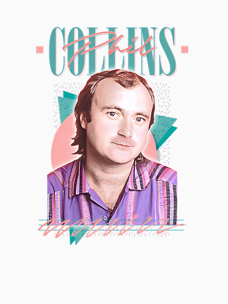 Phil Collins 80S Aesthetic by Abedalnasser Jaawan