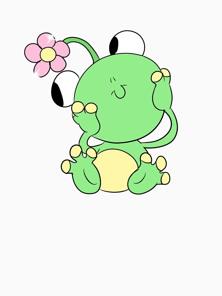 Flower Frog (pink) by gross-girl99