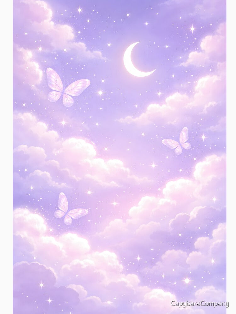 Lavender Dream Sky by CapybaraCompany