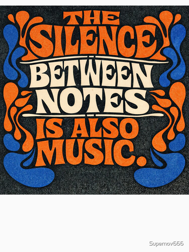 The Silence Between Notes – Psychedelic Harmony by ForeverPrintsOK