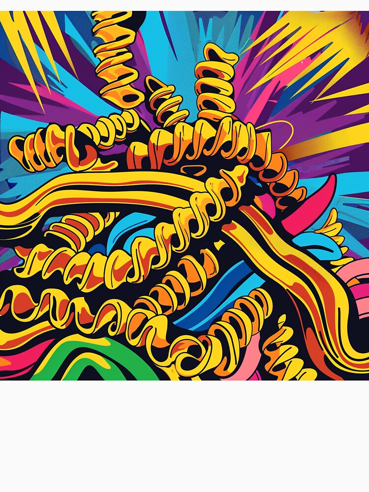 Pasta Pop Art 3 by AstroRisq