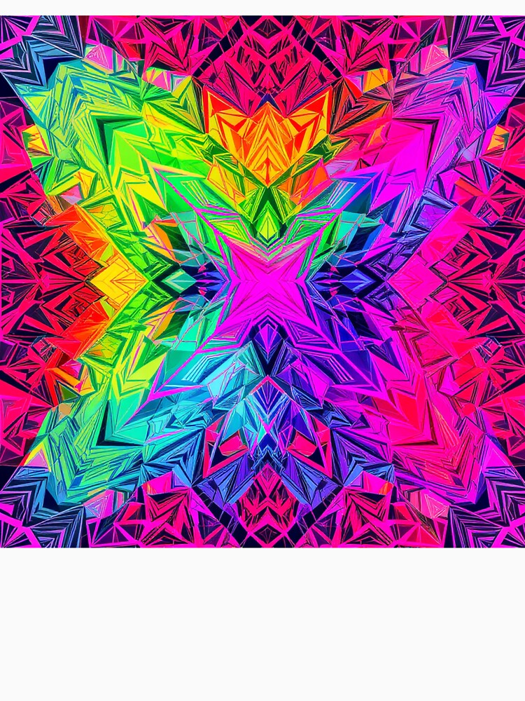 Trippy tie dye pattern by T's&such